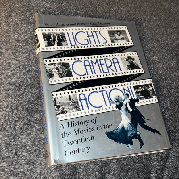 LIGHTS CAMERA ACTION A HISTORY OF THE MOVIES IN THE TWENTIETH CENTURY VTG BOOK - Picture 3 of 17